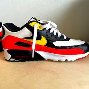 Nike Air Max sneakers.